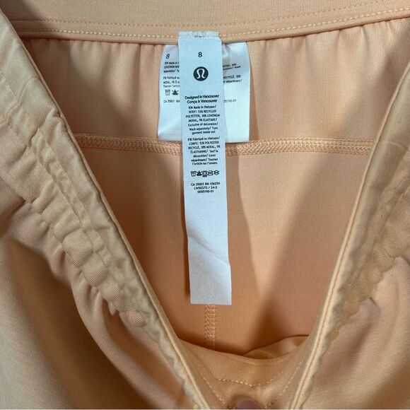 Lululemon Athletica Women’s Size 8 Peach Bellini Softstreme High-Rise Pant - Picture 12 of 15